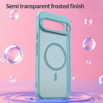 Калъф MagSafe за Google Pixel 10, Techsuit, HaloFrost II, Светлозелен