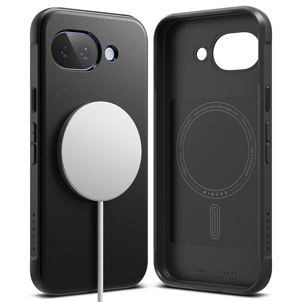 MagSafe Case for Google Pixel 10a, Ringke, Onyx, Black
