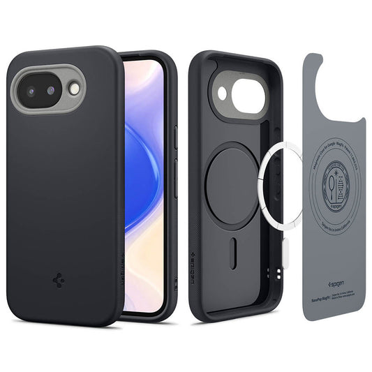 Калъф MagSafe за Google Pixel 10a, Spigen, Caseology Nano Pop, Черен ACS11287