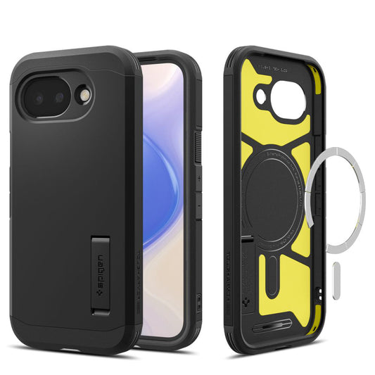 Калъф MagSafe за Google Pixel 10a, Spigen, Tough Armor, Черен ACS11280