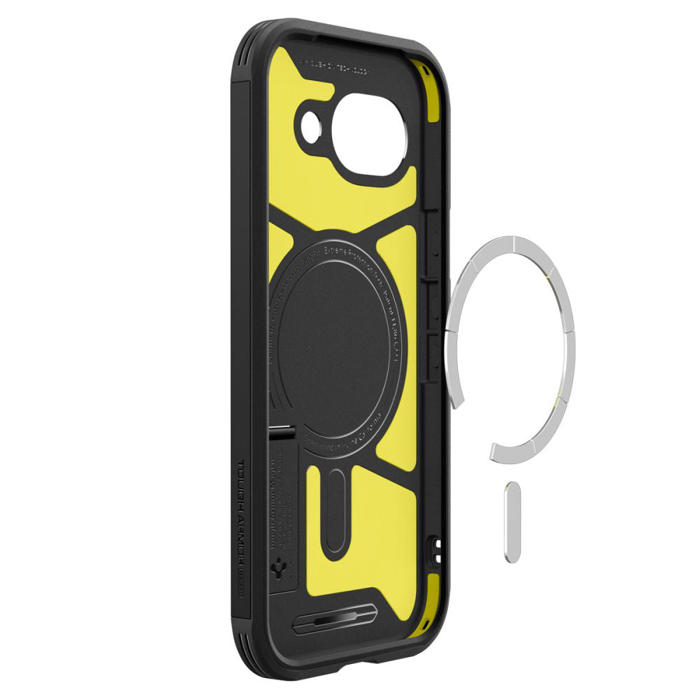 Калъф MagSafe за Google Pixel 10a, Spigen, Tough Armor, Черен ACS11280