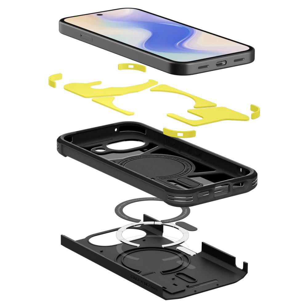 Калъф MagSafe за Google Pixel 10a, Spigen, Tough Armor, Черен ACS11280