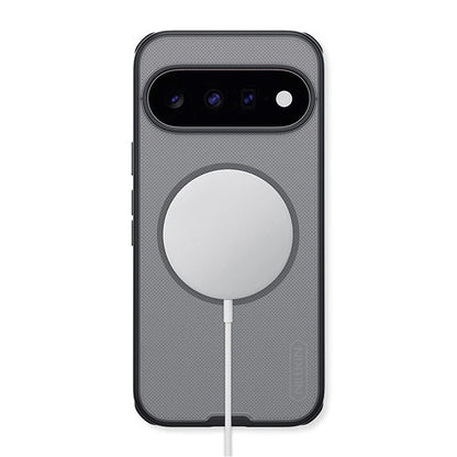 Калъф MagSafe за Google Pixel 11, Nillkin, Super Shield Pro, черен, прозрачен, със сатенено покритие