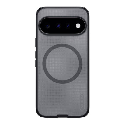 Калъф MagSafe за Google Pixel 11, Nillkin, Super Shield Pro, черен, прозрачен, със сатенено покритие