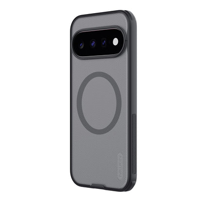 Калъф MagSafe за Google Pixel 11, Nillkin, Super Shield Pro, черен, прозрачен, със сатенено покритие