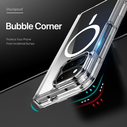 Калъф MagSafe за Google Pixel 11 Pro Fold, DUX DUCIS, Клиновиден, Прозрачен