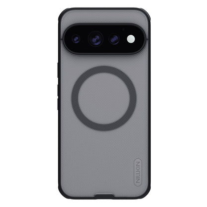 Калъф MagSafe за Google Pixel 11 Pro, Nillkin, Super Shield Pro, черен, прозрачен, със сатенено покритие