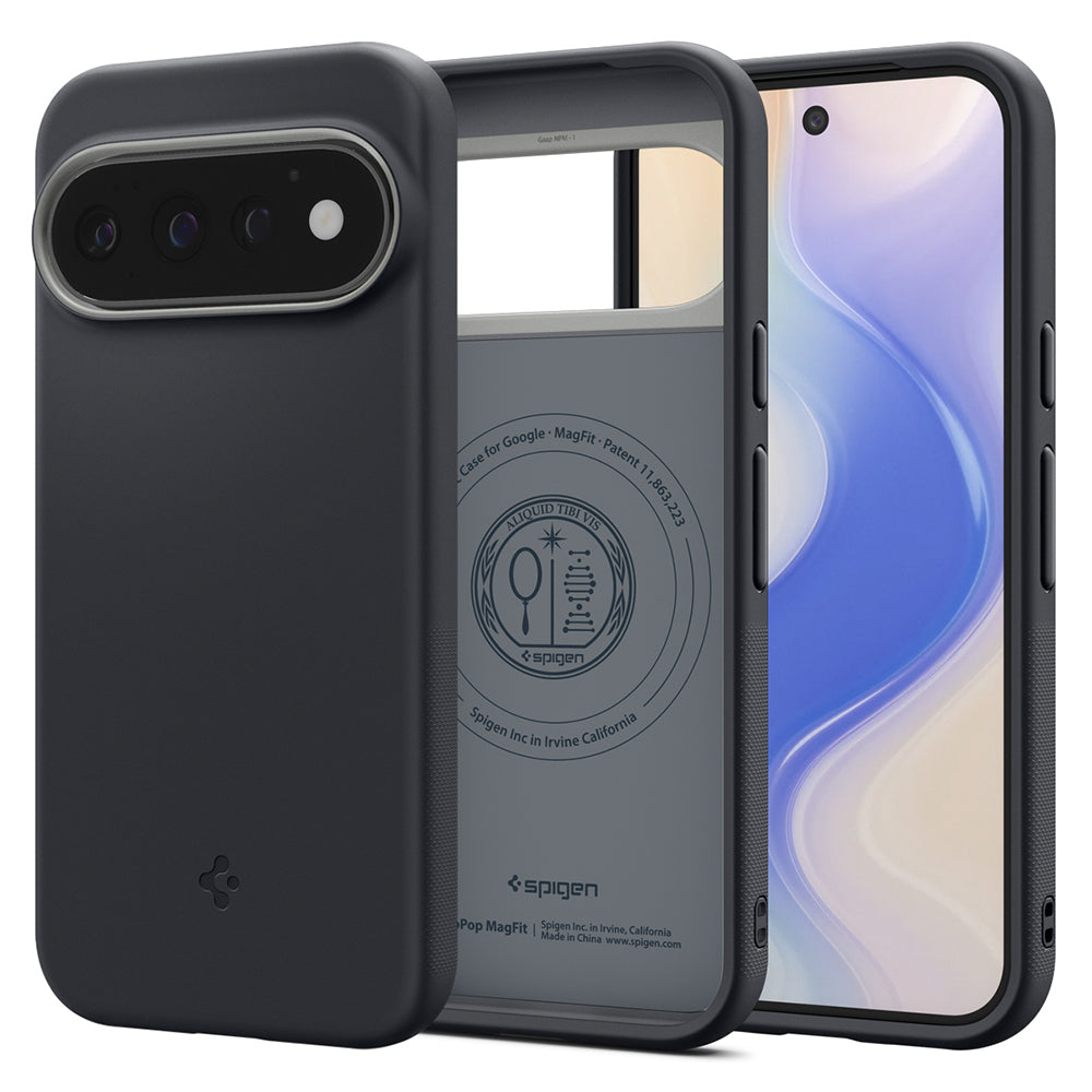 Калъф MagSafe за Google Pixel 11 Pro, Spigen, Caseology Nano Pop, Черен ACS11435
