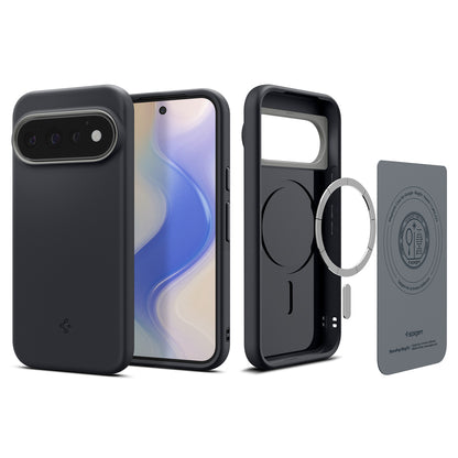 Калъф MagSafe за Google Pixel 11 Pro, Spigen, Caseology Nano Pop, Черен ACS11435