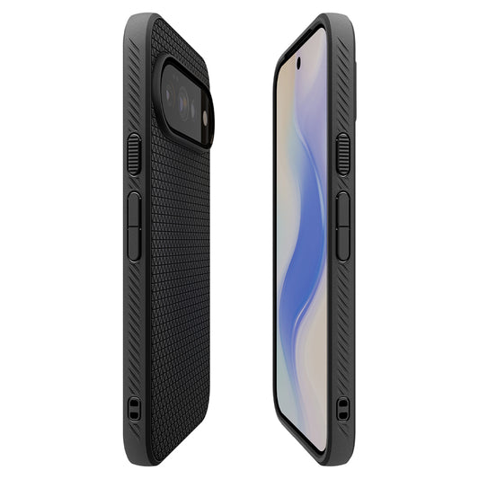 Калъф MagSafe за Google Pixel 11 Pro, Spigen, Liquid Air, Матиран Черен ACS11429