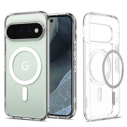 Калъф MagSafe за Google Pixel 11 Pro, Spigen, Ultra Hybrid, Прозрачен бял ACS11431