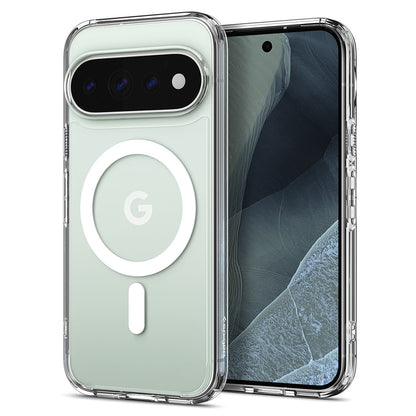 Калъф MagSafe за Google Pixel 11 Pro, Spigen, Ultra Hybrid, Прозрачен бял ACS11431
