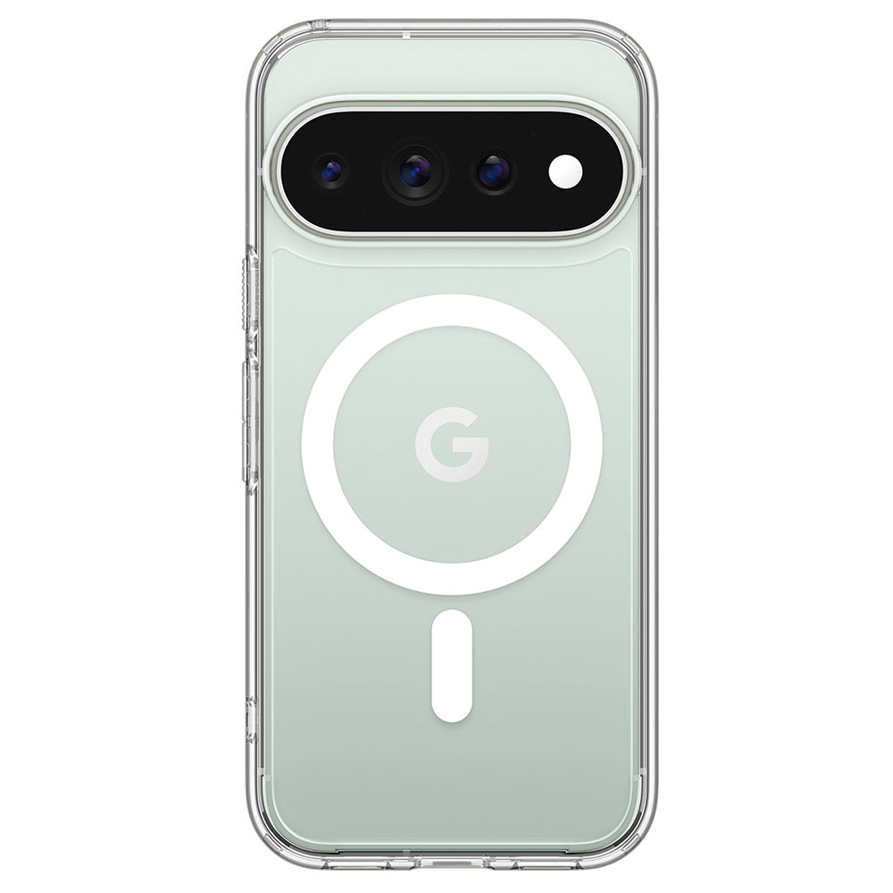 Калъф MagSafe за Google Pixel 11 Pro, Spigen, Ultra Hybrid, Прозрачен бял ACS11431