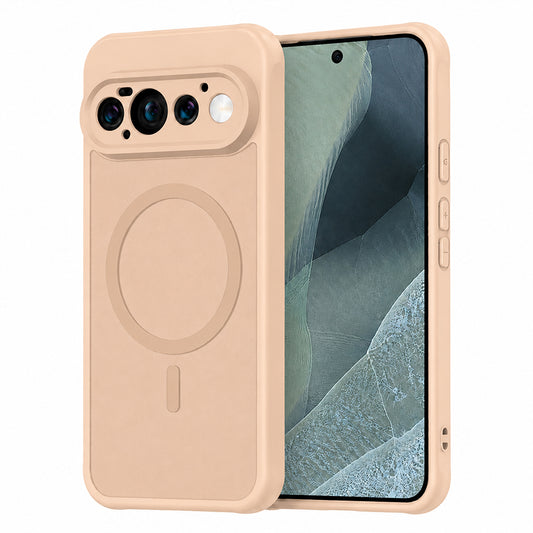 Калъф MagSafe за Google Pixel 11 Pro, Techsuit, HaloFrost II, Златист
