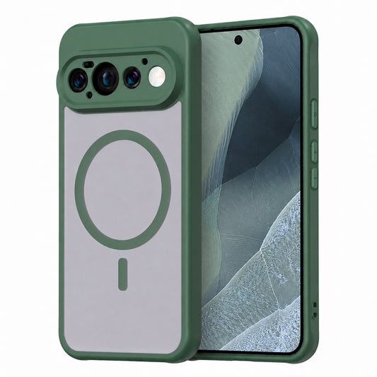 Калъф MagSafe за Google Pixel 11 Pro, Techsuit, HaloFrost II, Зелен