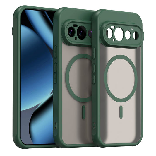 Калъф MagSafe за Google Pixel 11 Pro, Techsuit, HaloFrost II, Зелен