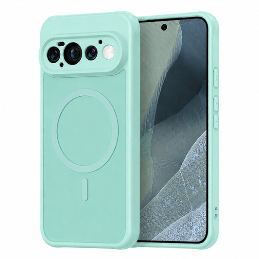 Калъф MagSafe за Google Pixel 11 Pro, Techsuit, HaloFrost II, Светлозелен