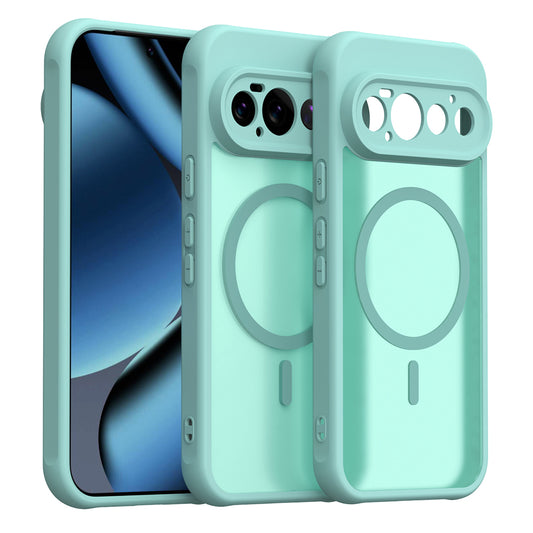 Калъф MagSafe за Google Pixel 11 Pro, Techsuit, HaloFrost II, Светлозелен
