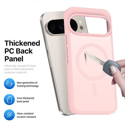 Калъф MagSafe за Google Pixel 11 Pro XL / 10 Pro XL / 9 Pro XL, DUX DUCIS, Yind, Светлорозов