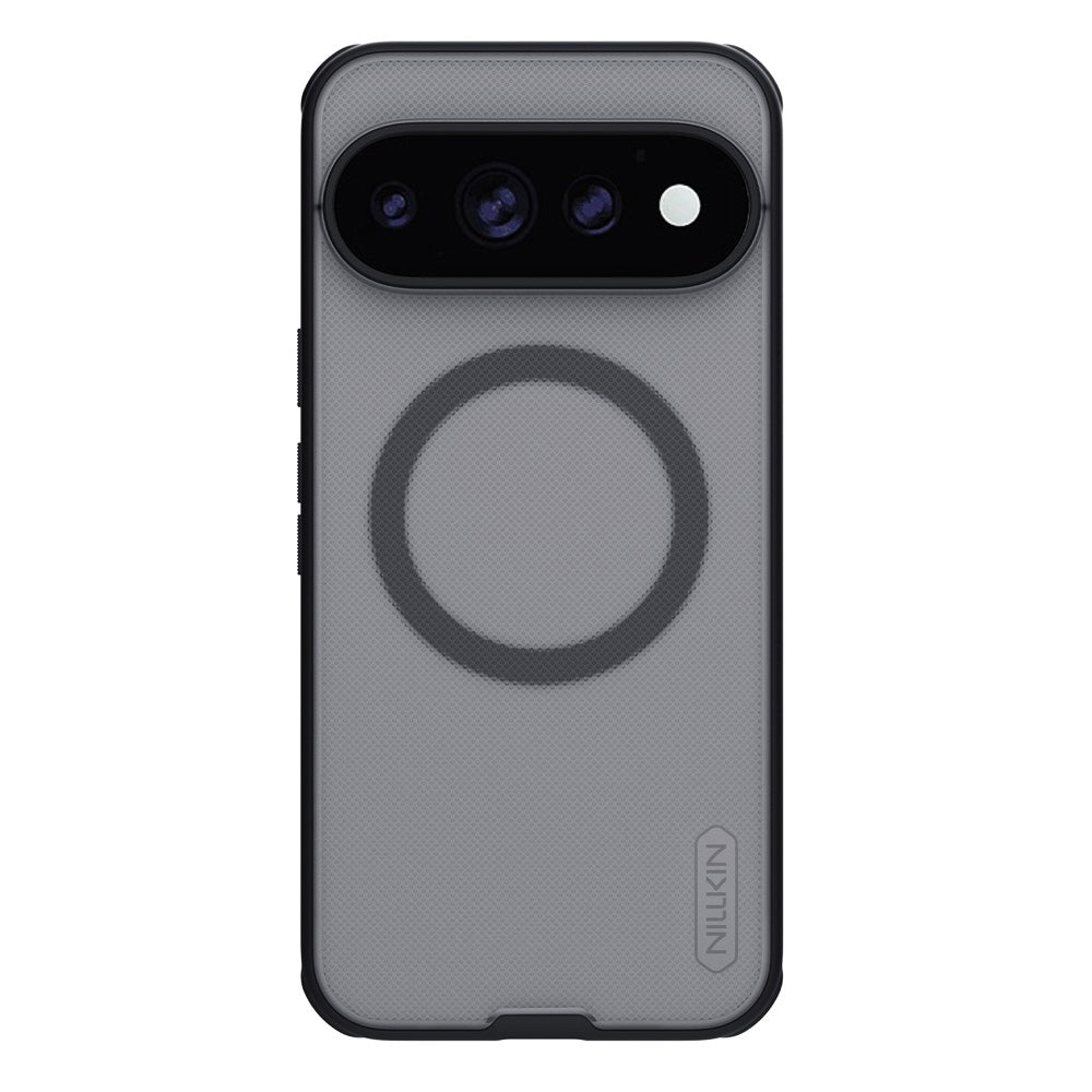 MagSafe Case for Google Pixel 11 Pro XL, Nillkin Super Shield Pro, Satin Transparent Black