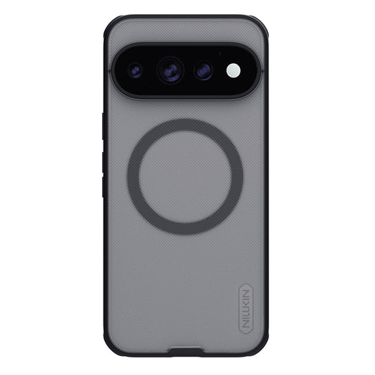 Калъф MagSafe за Google Pixel 11 Pro XL, Nillkin, Super Shield Pro, черен, прозрачен, сатенен