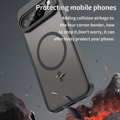 Калъф MagSafe за Google Pixel 11 Pro XL, Techsuit, HaloFrost II, Тъмносин