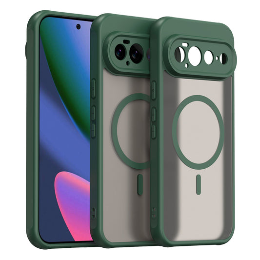 Калъф MagSafe за Google Pixel 11 Pro XL, Techsuit, HaloFrost II, Зелен
