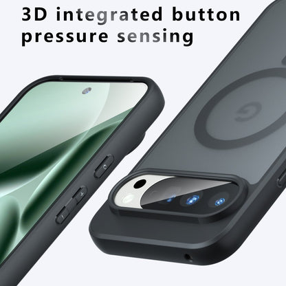 Калъф MagSafe за Google Pixel 11 Pro XL, Techsuit, PureFrost, Черен сатен