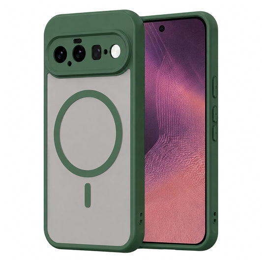 Калъф MagSafe за Google Pixel 11, Techsuit, HaloFrost II, Зелен