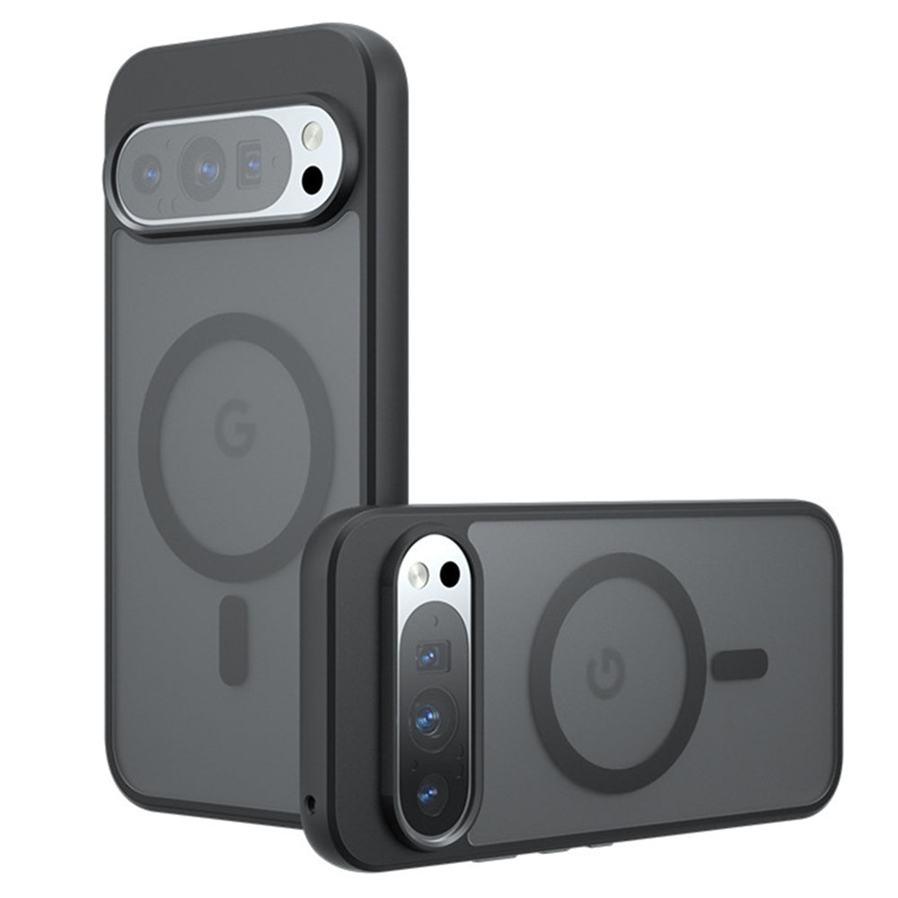 Калъф MagSafe за Google Pixel 9 / 9 Pro, Techsuit, PureFrost, Черен
