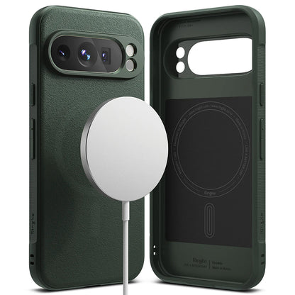 Калъф MagSafe за Google Pixel 9 Pro, Ringke, Onyx, Тъмнозелен