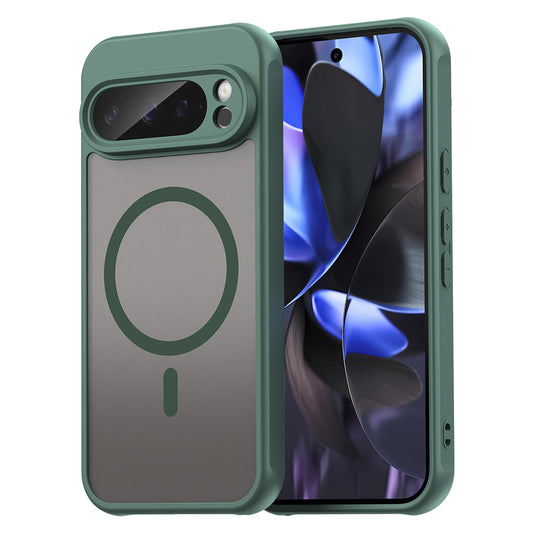 Калъф MagSafe за Google Pixel 9 Pro, Techsuit, HaloFrost II, Зелен