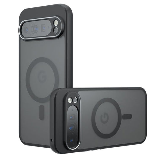 Калъф MagSafe за Google Pixel 9 Pro XL, Techsuit, PureFrost, Черен