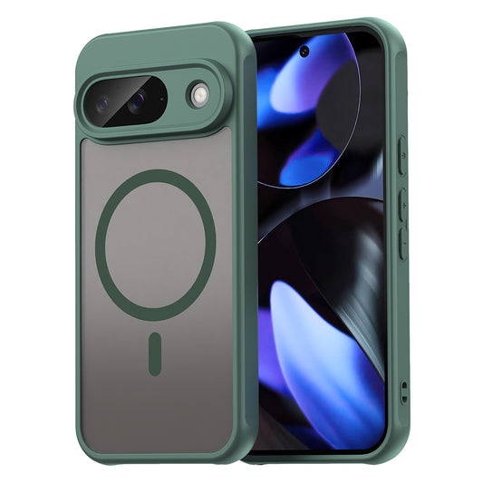 Калъф MagSafe за Google Pixel 9, Techsuit, HaloFrost II, Зелен
