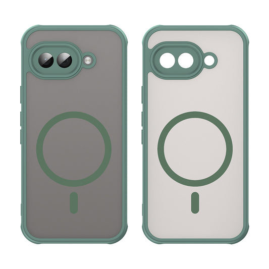 Калъф MagSafe за Google Pixel 9a, Techsuit, HaloFrost II, Зелен