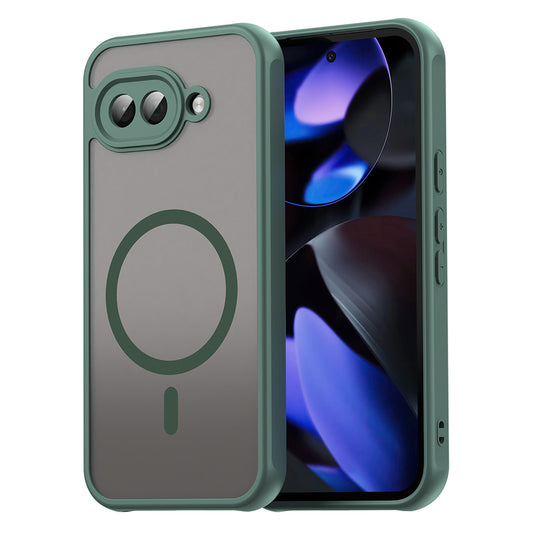 Калъф MagSafe за Google Pixel 9a, Techsuit, HaloFrost II, Зелен