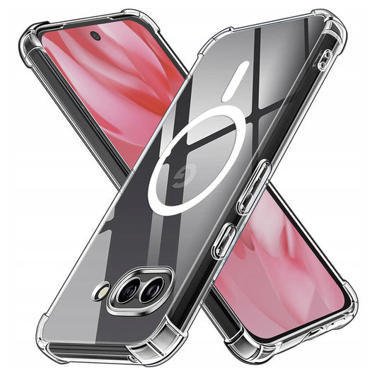 Калъф MagSafe за Google Pixel 9a, Techsuit, противоударен, прозрачен
