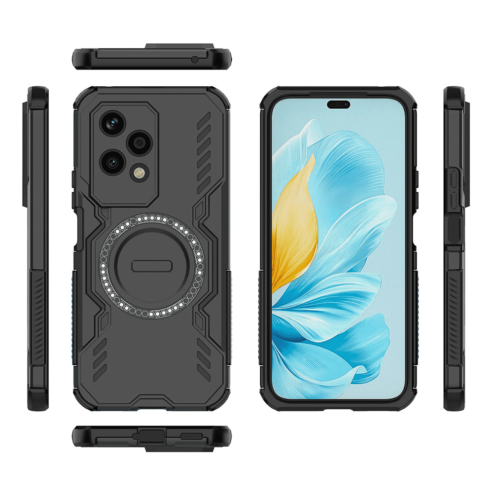 Калъф MagSafe за Honor 200 Lite, Techsuit, ArmorMag, Черен