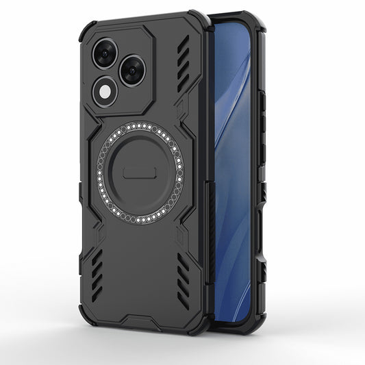 Калъф MagSafe за Honor 400 Lite, Techsuit, ArmorMag, Черен