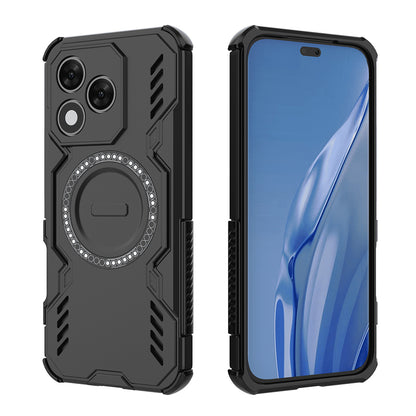 Калъф MagSafe за Honor 400 Lite, Techsuit, ArmorMag, Черен