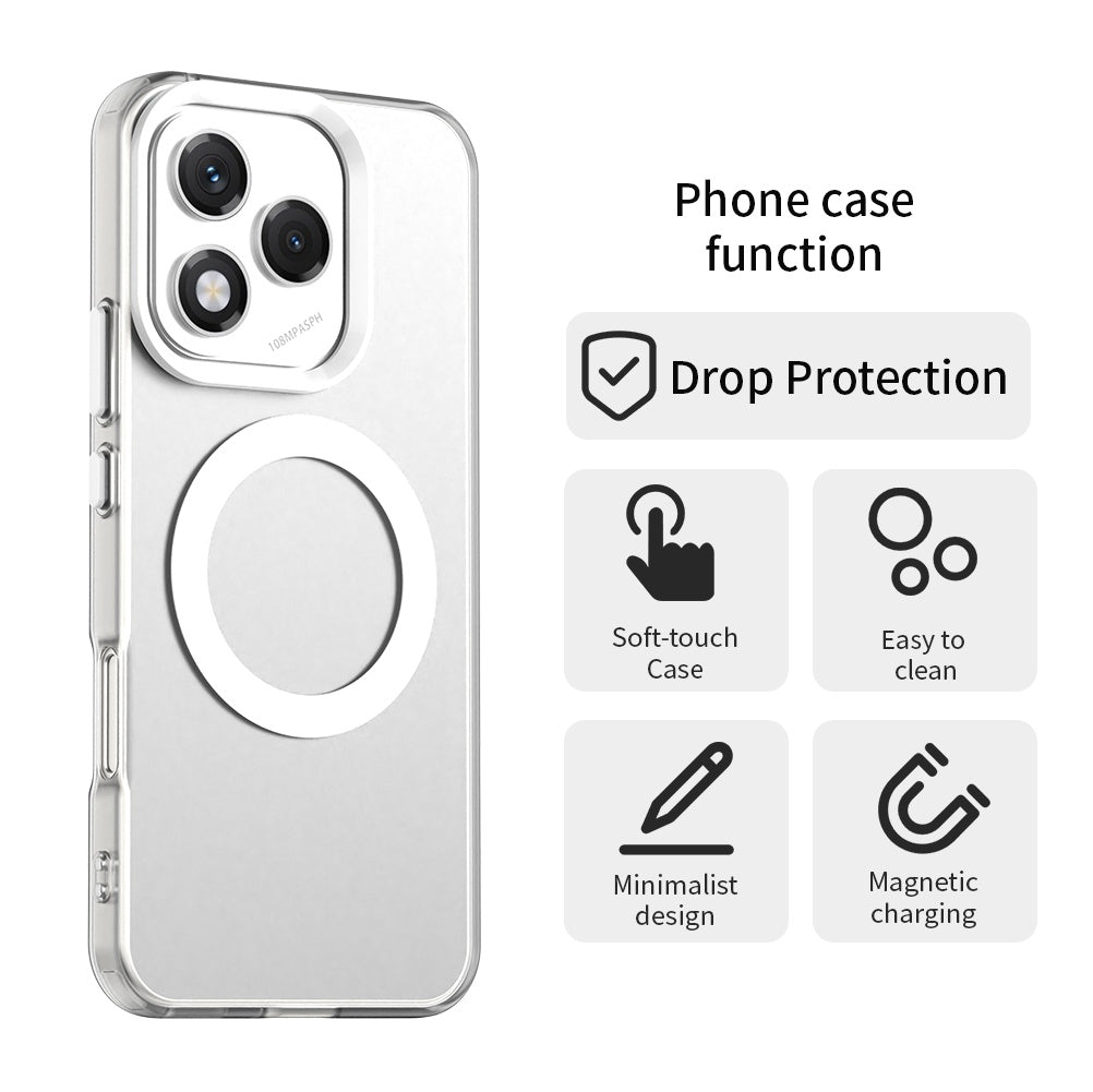 Калъф MagSafe за Honor 400 Lite, Techsuit, CandyCase, Бял