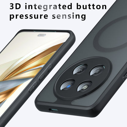Калъф MagSafe за Honor 400 Lite, Techsuit, PureFrost, Черен