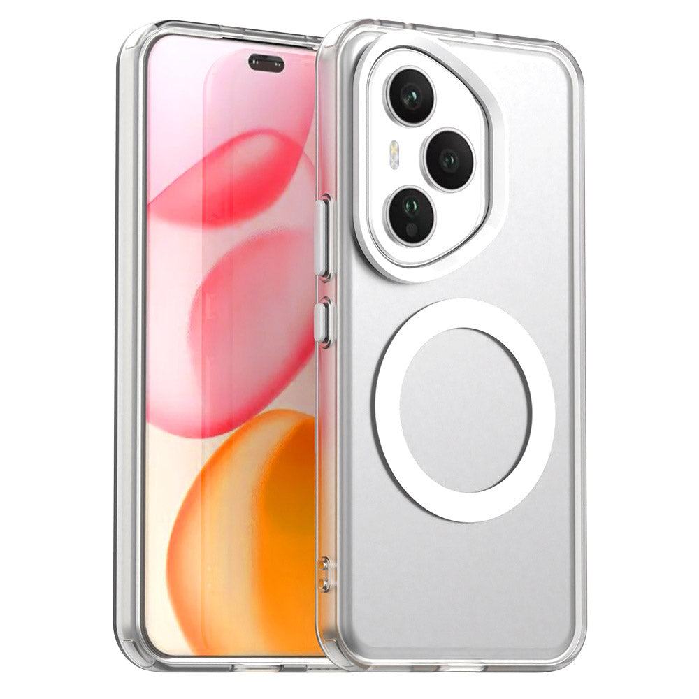 MagSafe Case for Honor 400 Pro, Techsuit, CandyCase, White