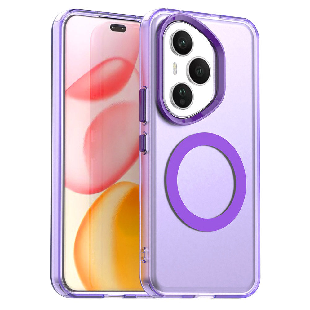 MagSafe Case for Honor 400 Pro, Techsuit, CandyCase, Purple
