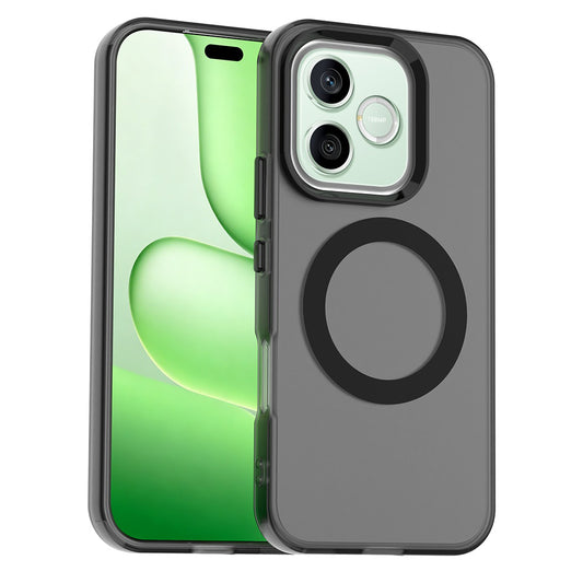 Калъф MagSafe за Honor 600 Lite, Techsuit, CandyCase, Черен