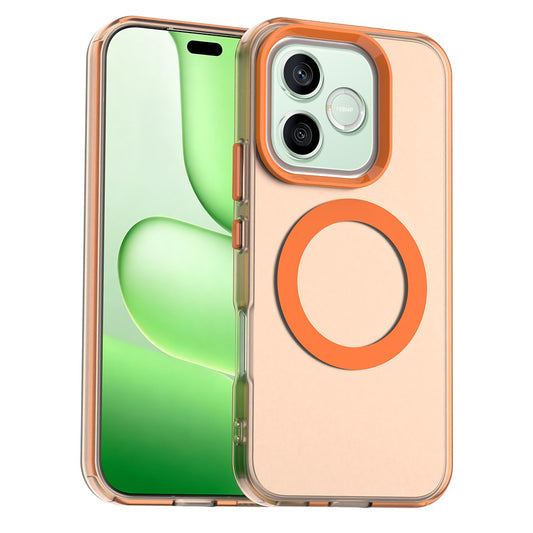 MagSafe калъф за Honor 600 Lite, Techsuit, CandyCase, Оранжев