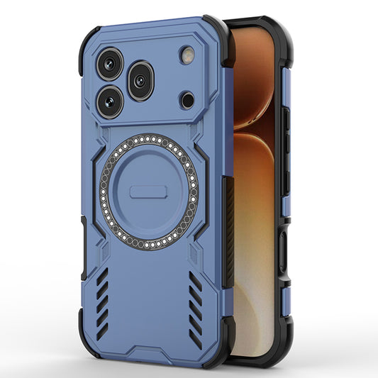 Калъф MagSafe за Honor 600 Pro, Techsuit, ArmorMag, Син