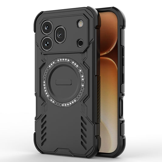 MagSafe калъф за Honor 600 Pro, Techsuit, ArmorMag, Черен