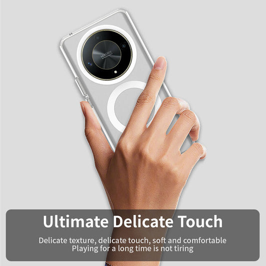 Калъф MagSafe за Honor Magic6 Lite, Techsuit, CandyCase, Бял