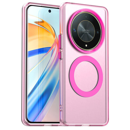 Калъф MagSafe за Honor Magic6 Lite, Techsuit, CandyCase, Розов